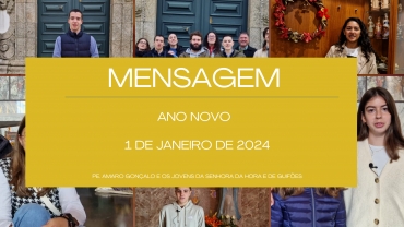 Mensagem de Paz para o Ano Novo de 2024