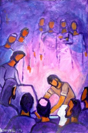 Liturgia e Homilia na Quinta-feira Santa 2018