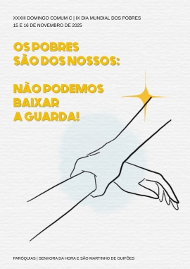 IX Dia Mundial dos Pobres | 16.11.2025
