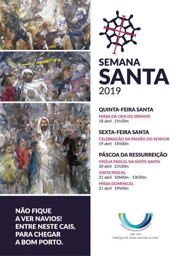 Liturgia e Homilias no Domingo de Ramos na Paixão do Senhor C 2019