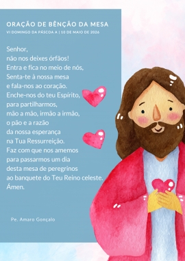 Bênção da mesa | 10.05.2026